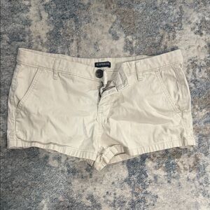 Express Women's Khaki Low Rise Shortie